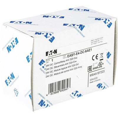Eaton EasyE4 Series Logic Module, 24 V dc Supply, Analogue Output, 4-Input, Analogue Input