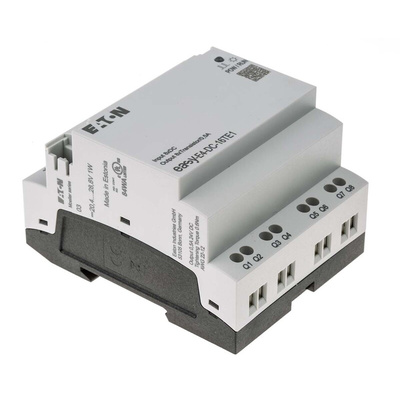 Eaton EasyE4 Series Logic Module, 24 V dc Supply, Transistor Output, 8-Input, Digital Input