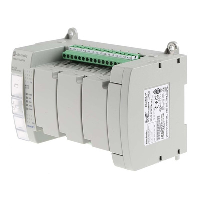 Allen Bradley Micro870 Series PLC CPU, 24V Source Output, 14-Input, Voltage Input