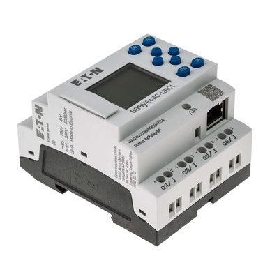 Eaton EasyE4 Series Control Relay, 100 → 240 V ac/dc Supply, Digital, Relay Output, 8-Input, Digital Input