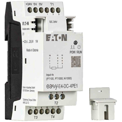 Eaton EasyE4 Series Module, 24 V dc Supply, 4-Input, Analogue Input