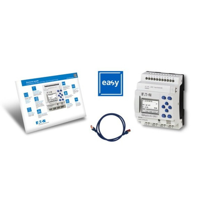 Eaton EasyE4 Series Starter Kit, 100 → 240 V ac/dc Supply, Relay Output, 8-Input, Digital Input