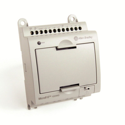 Rockwell Automation Bulletin 2080 Series Logic Controller for Use with Micro 810 Series, Relay Output, 8-Input, Digital