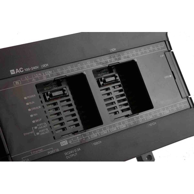 Omron CP2E Series PLC CPU for Use with CP2E Series, Relay Output, 24-Input, Digital Input
