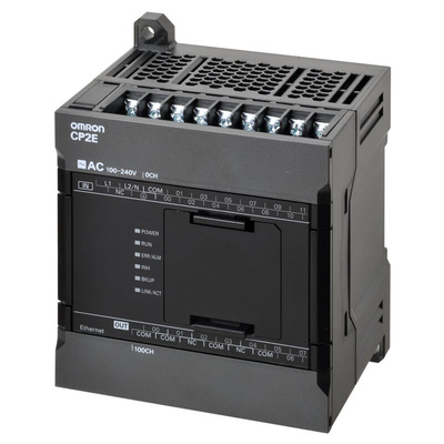 Omron CP2E Series PLC CPU for Use with CP2E Series, Relay Output, 12-Input, Digital Input