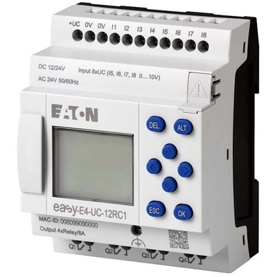 Eaton EasyE4 Series Starter Kit, 12 → 24 V Supply, Relay Output, 8-Input, Digital Input