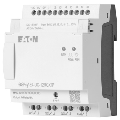 Eaton EasyE4 Series Control Relay, Relay Output, 4-Input, Analog Input