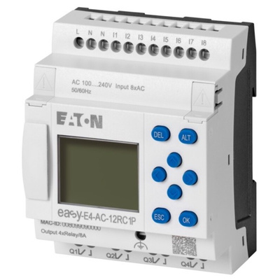 Eaton EasyE4 Series Control Relay, Relay Output, 4-Input, Analog Input