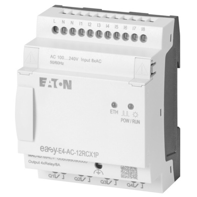 Eaton EasyE4 Series Control Relay, Relay Output, 8-Input, Digital Input