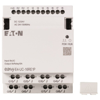 Eaton EasyE4 Series Control Relay, Relay Output, 8-Input, Digital Input