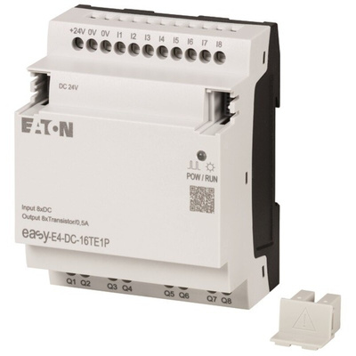 Eaton EasyE4 Series Control Relay, Transistor Output, 8-Input, Digital Input