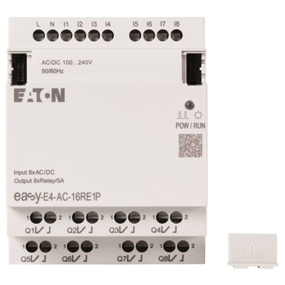 Eaton EasyE4 Series Control Relay, Relay Output, 8-Input, Digital Input