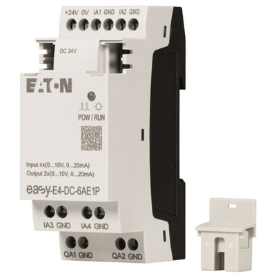 Eaton EasyE4 Series Control Relay, 4-Input, Analog Input