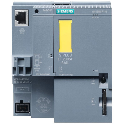 Siemens SIPLUS ET 200SP Series PLC CPU for Use with ET 200SP, 20-Input