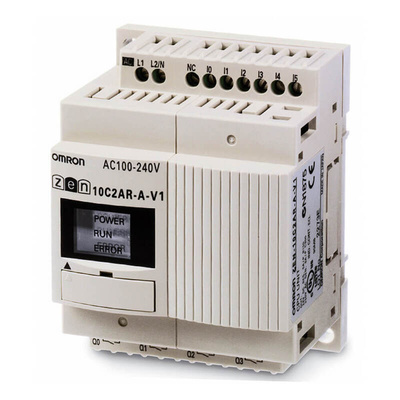 Omron ZEN Series Control Relay, Relay Output, 6-Input, Analog, Digital Input