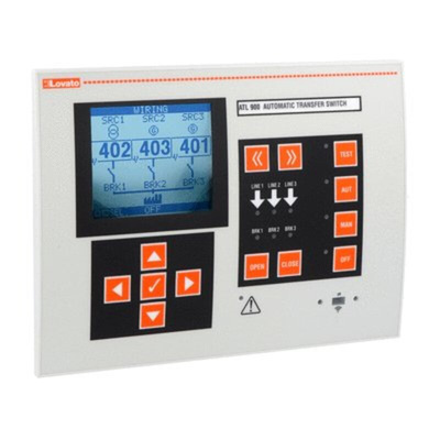 Lovato ATL900 Series Controller, 110 - 240 V ac Supply, Relay Output, 12-Input, Shunt Supplied by External Current