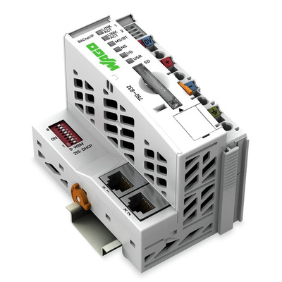Wago 750 Series Controller, 24 V Supply, 2-Input