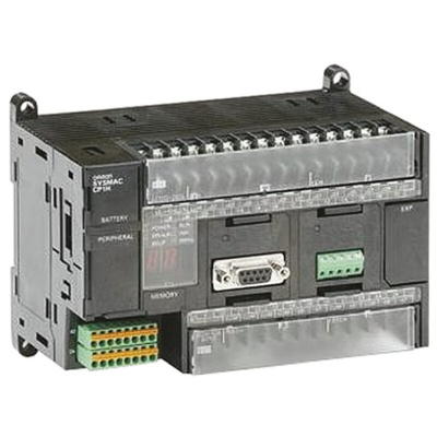 Omron CP1H Series PLC CPU for Use with SYSMAC CP1H Series, Analogue, Transistor Output, 24 (Up → 24 DC, Up