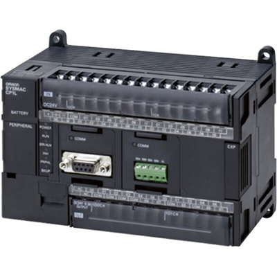 Omron CP1L Series PLC CPU for Use with SYSMAC CP1L Series, Transistor Output, 6-Input, DC Input