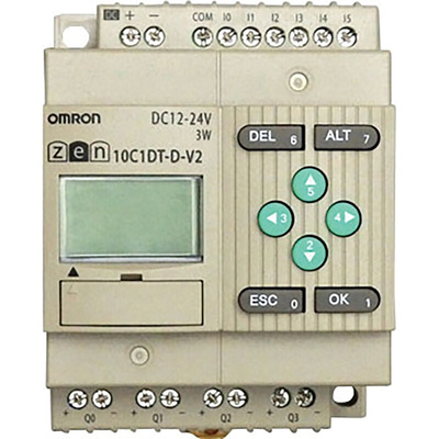Omron ZEN Series Logic Module, 10.8 → 28.8 V dc Supply, Transistor Output, 6-Input, Analogue Input