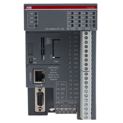 ABB AC500-eC0 Series PLC CPU for Use with AC500-eCo Series, Digital Output, 8-Input, Digital Input
