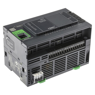 Schneider Electric Modicon M241 Series PLC CPU, Relay Output, 14-Input