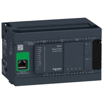 Schneider Electric Modicon M241 Series PLC CPU, Transistor Output, 14-Input