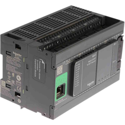 Schneider Electric Modicon M241 Series PLC CPU, Transistor Output, 14-Input