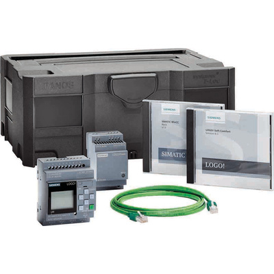 Siemens LOGO! Series Logic Module for Use with LOGO! 8, LOGO! 8.2, 12 → 24 V dc Supply, Relay Output, Digital