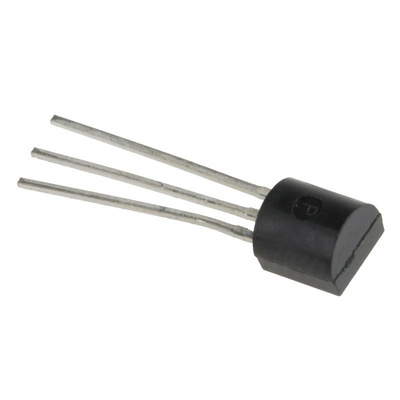 Analog Devices AD592CNZ, Temperature Transducer -25 to +105 °C ±0.3°C, 3-Pin TO-92