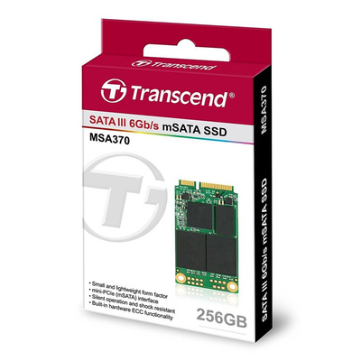 Transcend MSA370 mSATA 256 GB Internal SSD Hard Drive