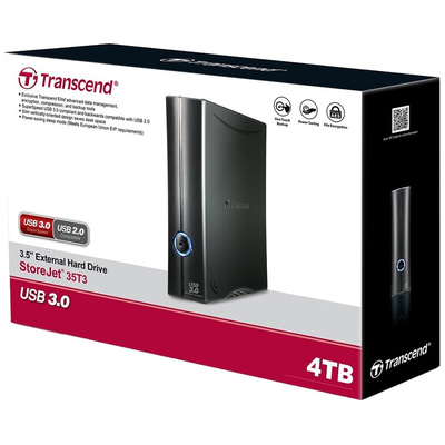 Transcend StoreJet 35T3 4 TB External Hard Drive
