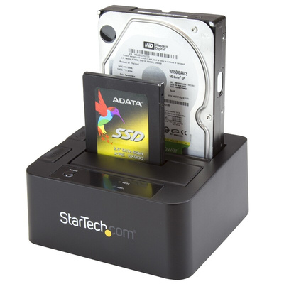 StarTech.com eSATA, USB 3.0 Hard Drive Docking Station for 2 Drives SATA Hard Drive