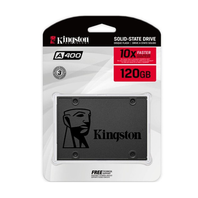 Kingston SSDNow A400 2.5 in 120 GB Internal SSD Hard Drive