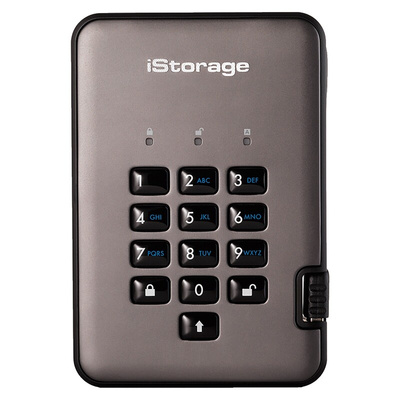 iStorage diskAshur2 500 GB External Portable Hard Drive