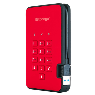 iStorage diskAshur2 1 TB External Hard Drive