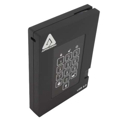 Apricorn Aegis Bio 3 2 TB External Portable Hard Drive