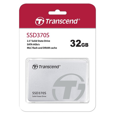 Transcend SSD370 63.5 mm 32 GB External SSD Hard Drive