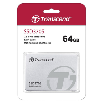 Transcend SSD370 63.5 mm 64 GB External SSD Hard Drive