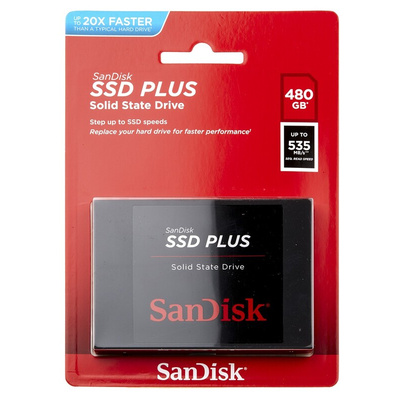 Sandisk SSD PLUS 63.5 mm 480 GB Internal SSD Hard Drive