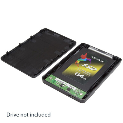 StarTech.com 2.5in SATA Hard Drive Enclosure, USB 3.0