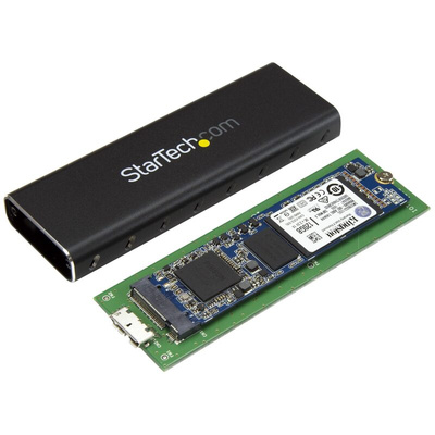 StarTech.com M.2 SATA Hard Drive Enclosure, USB 3.0