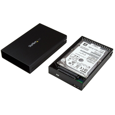 StarTech.com 2.5in SATA Hard Drive Enclosure, USB 3.1