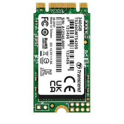 Transcend MTS420S M.2 240 GB Internal SSD Hard Drive