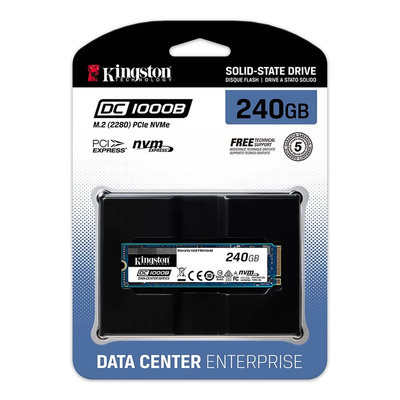 Kingston DC1000B M.2 NVMe SSD M.2 (2280) 240 GB Internal SSD Hard Drive