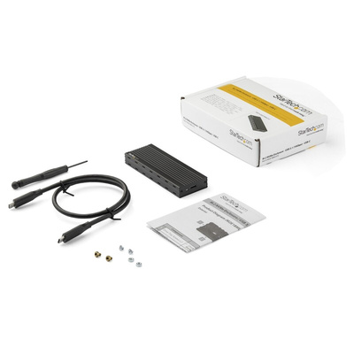 StarTech.com 0.86in M.2 NVMe Hard Drive Enclosure, USB 3.1
