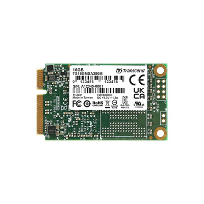 Transcend MSA380M mSATA 16 GB Internal SSD Drive