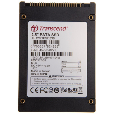 Transcend PSD330 2.5 in 128 GB Internal SSD Drive