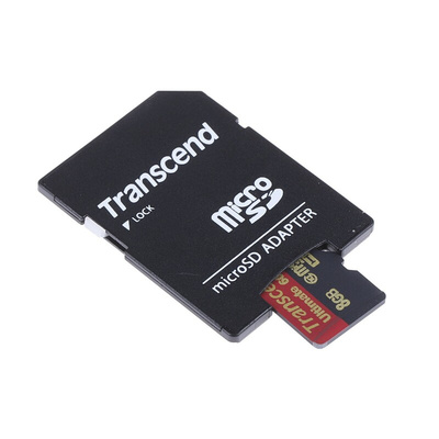 Transcend 8 GB MicroSDHC Micro SD Card, Class 10, UHS-1 U1