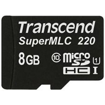 Transcend 8 GB Industrial MicroSDHC Micro SD Card, Class 10, UHS-1 U1